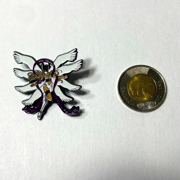 Digimon -  Angewomon Pin 🪽💜 - Picture 3 of 5